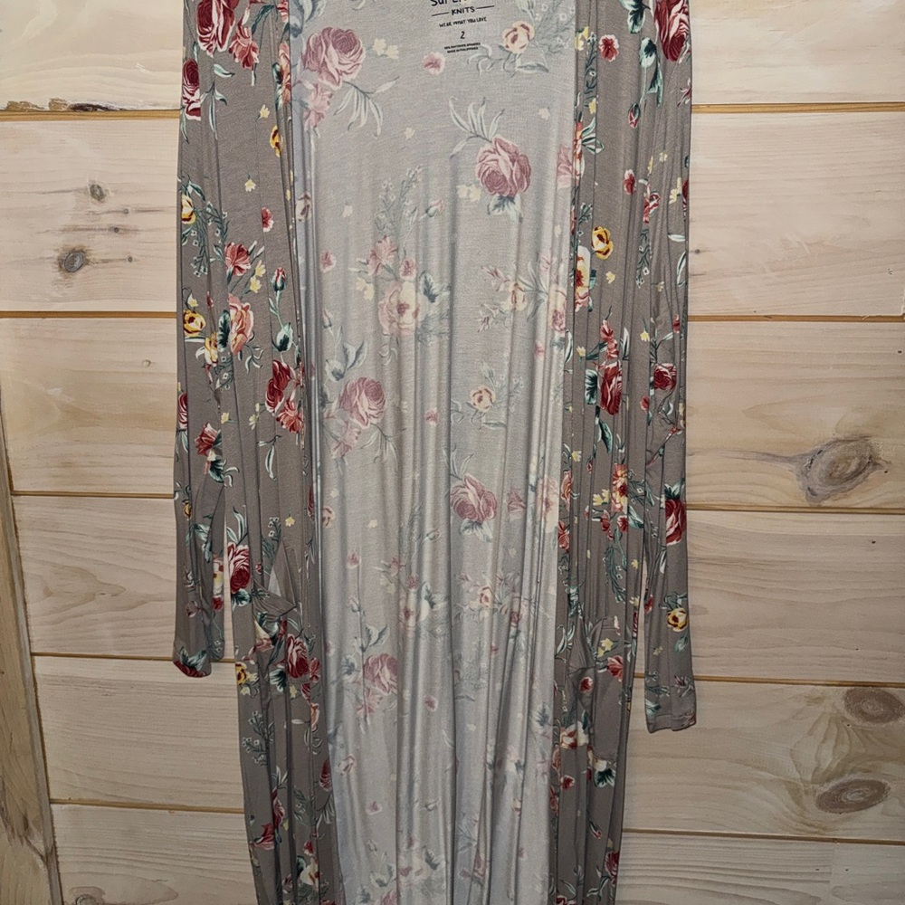 Torrid Floral Long Sleeve cardigan